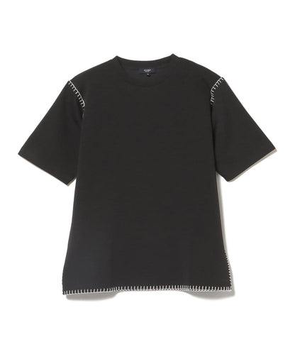 BEAMS HEART Hand-Stitched Blanket Seam Tee | Subtle but standout Shirt