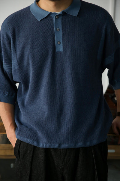 ovesized knit polo comfysocks