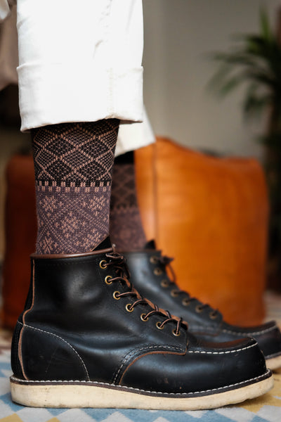 fatima black socks redwing Comfysocks