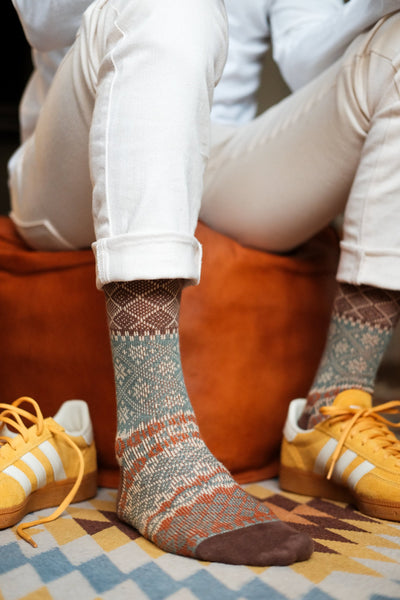 Fatima Socks - Brown Comfysocks