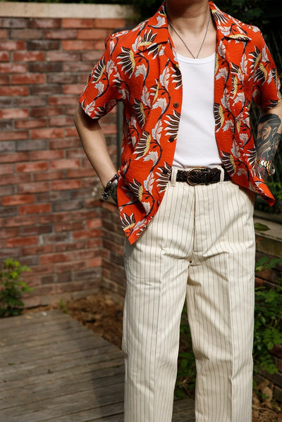 hare - red hawaiian shirt aloha Comfysocks
