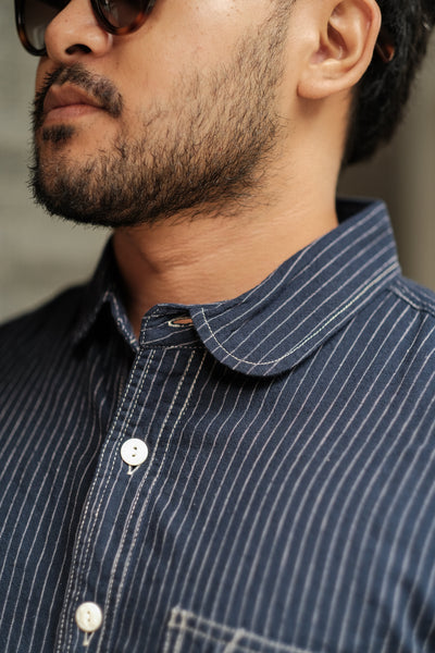 hikari japanese stripe workshirt comfysocks