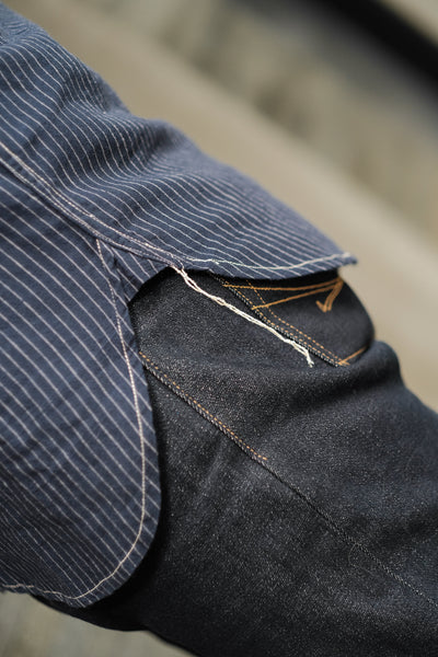 hikari japanese stripe workshirt comfysocks