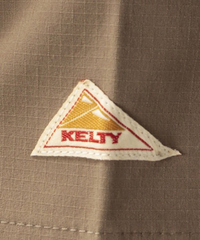 KELTY Multi-Pocket Short Sleeve Shirt - Beige
