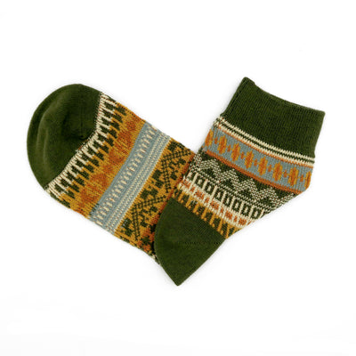 Malaita green - low ankle socks