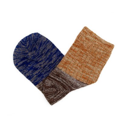 Mixed Color Ankle Socks - Orange Comfysocks