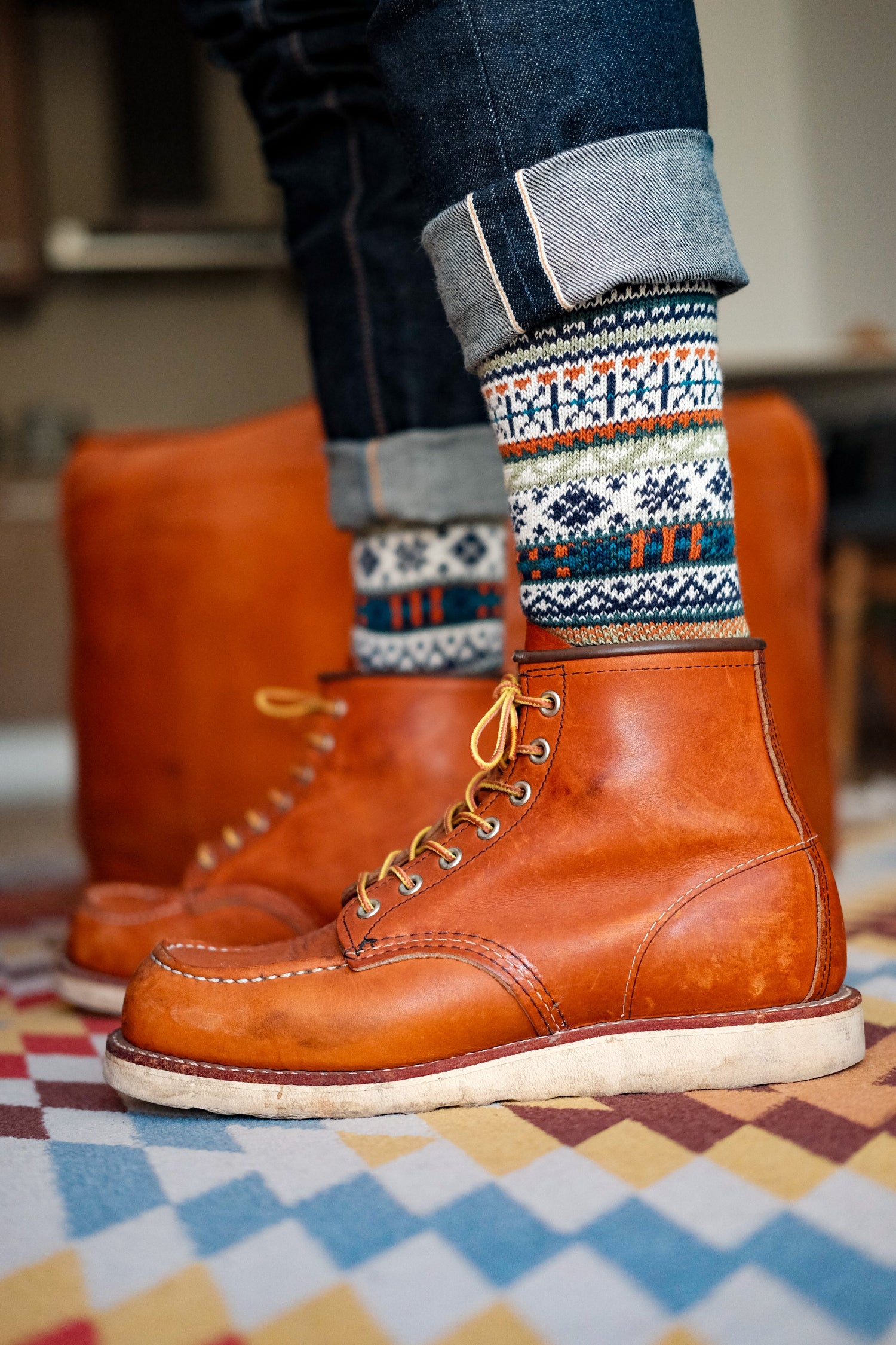 nordisk red wing boots comfysocks