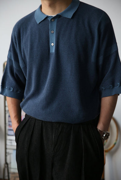 ovesized knit polo comfysocks