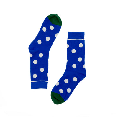 Polka dots Sock- Blue Comfysocks