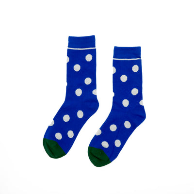 Polka dots Sock- Blue Comfysocks
