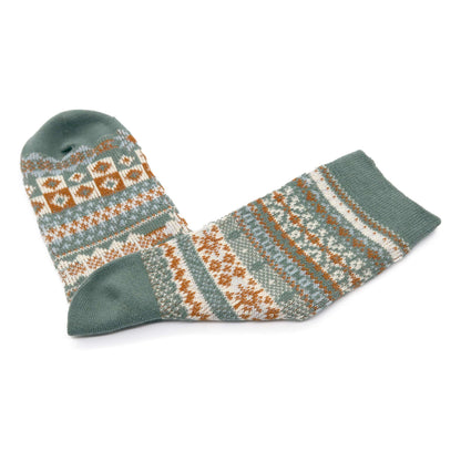 Portuguese tile pattern sock