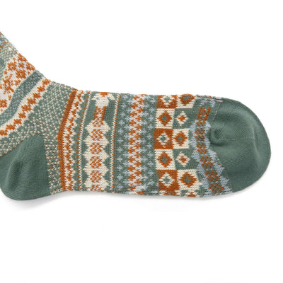 Portuguese tile pattern sock