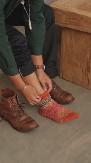 Casade Sock - Orange