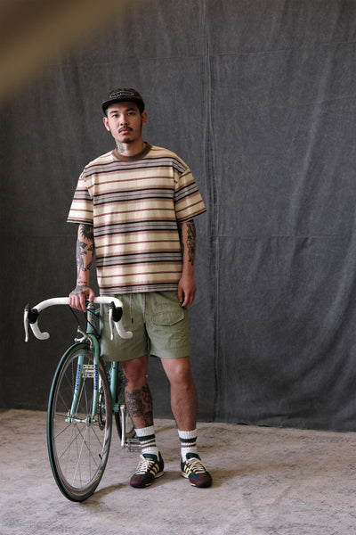 Throwback Stripe Short Sleeve Tee