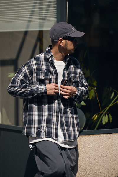 Lars - Distressed Classic Check Shirt – Your New Favorite Shirt