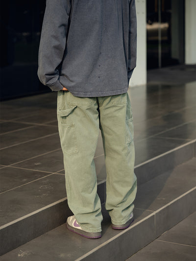 Vintage washed cargo pants - Comfysocks