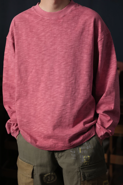 Vintage Washed Crewneck - Rose