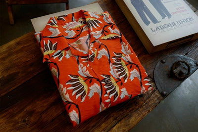 Hare - 50s Aloha Style Hawaiian Shirt Comfysocks