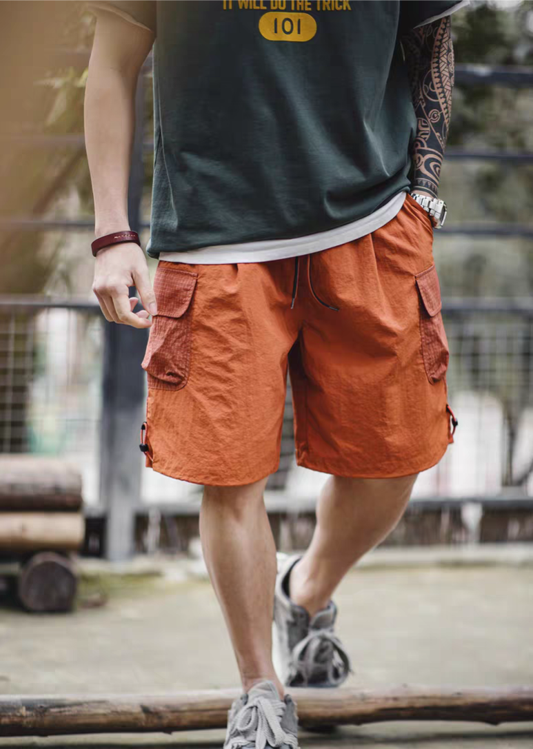 Hare - Orange Nylon summer short Comfysocks