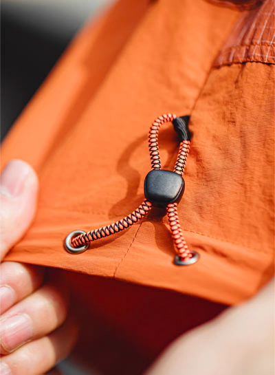 Hare - Orange Nylon summer short Comfysocks