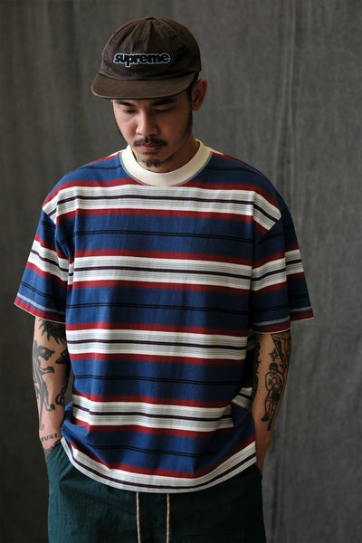 Throwback Stripe Short Sleeve Tee