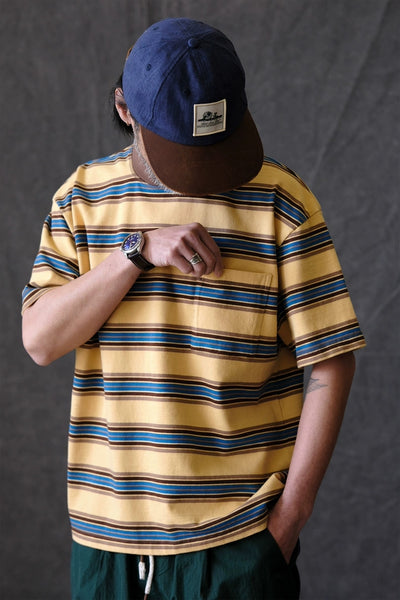 Throwback Stripe Short Sleeve Tee