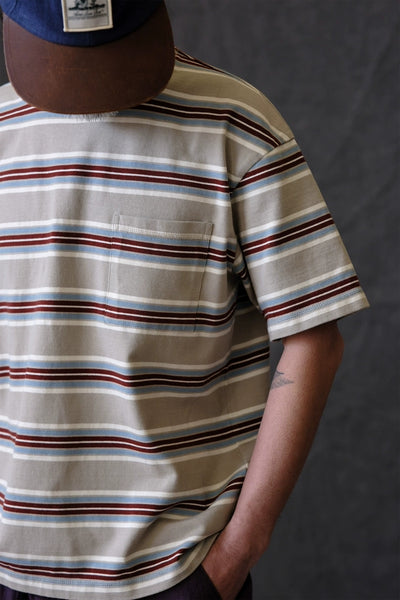 Throwback Stripe Short Sleeve Tee