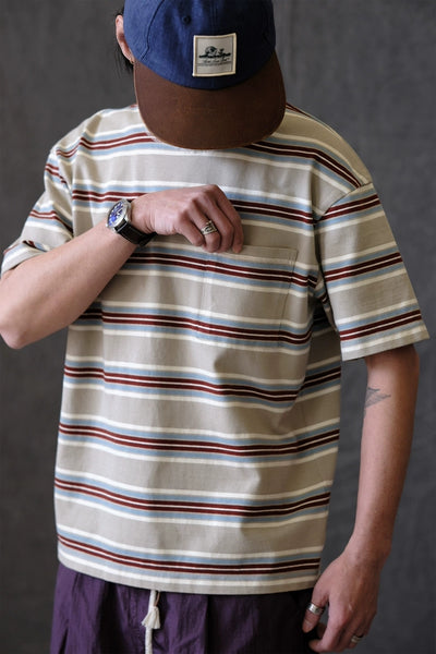 Throwback Stripe Short Sleeve Tee
