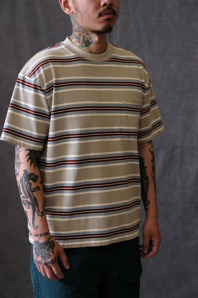 Throwback Stripe Short Sleeve Tee