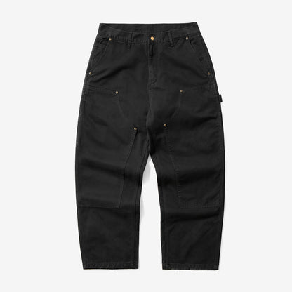 Julio - Retro Distressed Carpenter Cargo Pants Comfysocks
