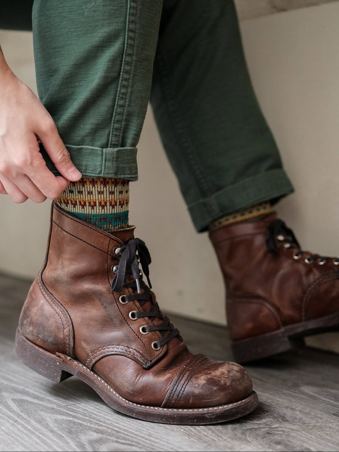 Como Socks - Brown