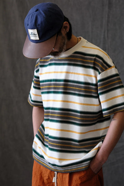 Throwback Stripe Short Sleeve Tee