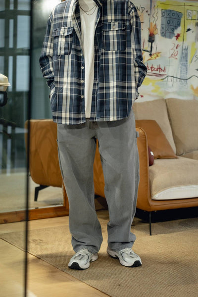 Vintage washed cargo pants