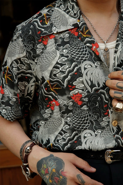 Ondori  - Ukiyo-e Hawaiian Shirt Comfysocks