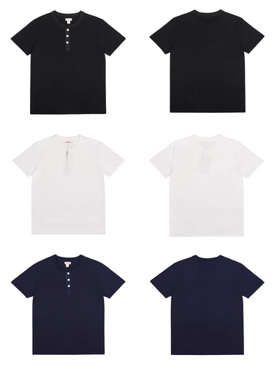 Henly Short Sleeve Cotton Shirt Comfysocks