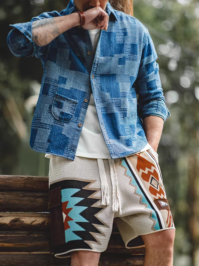 Texas - Navajo Totem Short Comfysocks