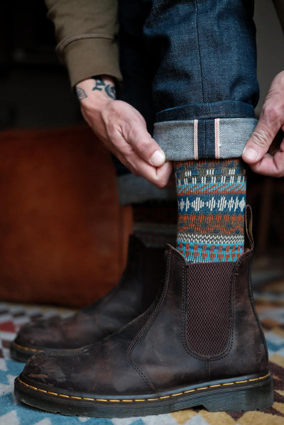 Kizune Sock - Dark Green Comfysocks