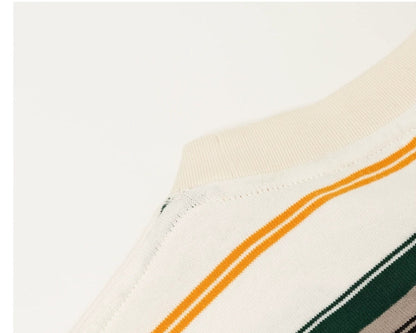 Throwback Stripe Short Sleeve Tee
