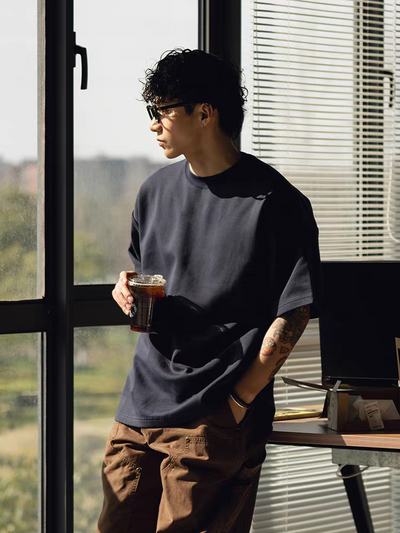 the most affordable men basic tee - serona cotton shirt