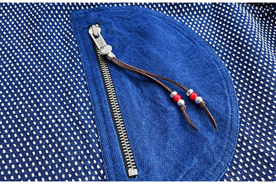 Indigo Sashiko Tie-Dye Shirt Jacket – Crafted to Make a Statement Comfysocks