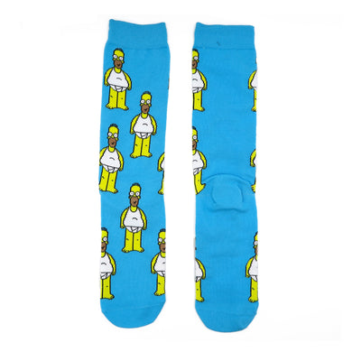 Simpsons Character - Homer Sky Blue Socks Comfysocks