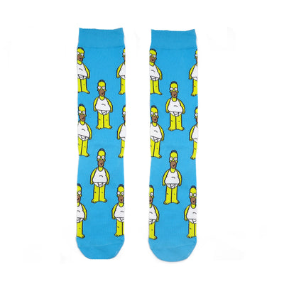 Simpsons Character - Homer Sky Blue Socks Comfysocks