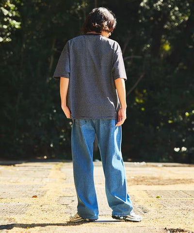 WILD THINGS x FREAK'S STORE Exclusive Micro-Stripe Logo T-Shirt