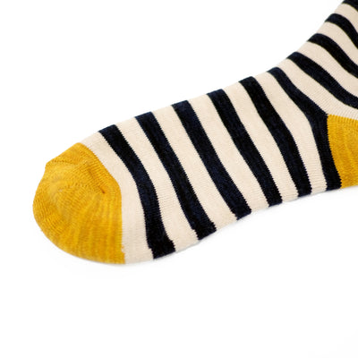 Thick Stripe Sock - Green - Comfysocks