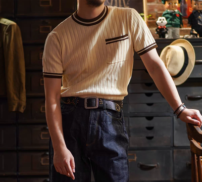 vintage chest pocket tee