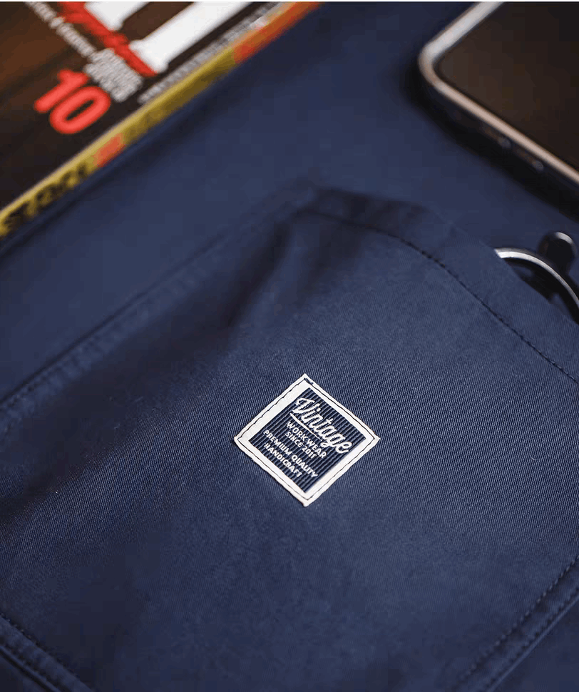 French Chore jacket - Navy