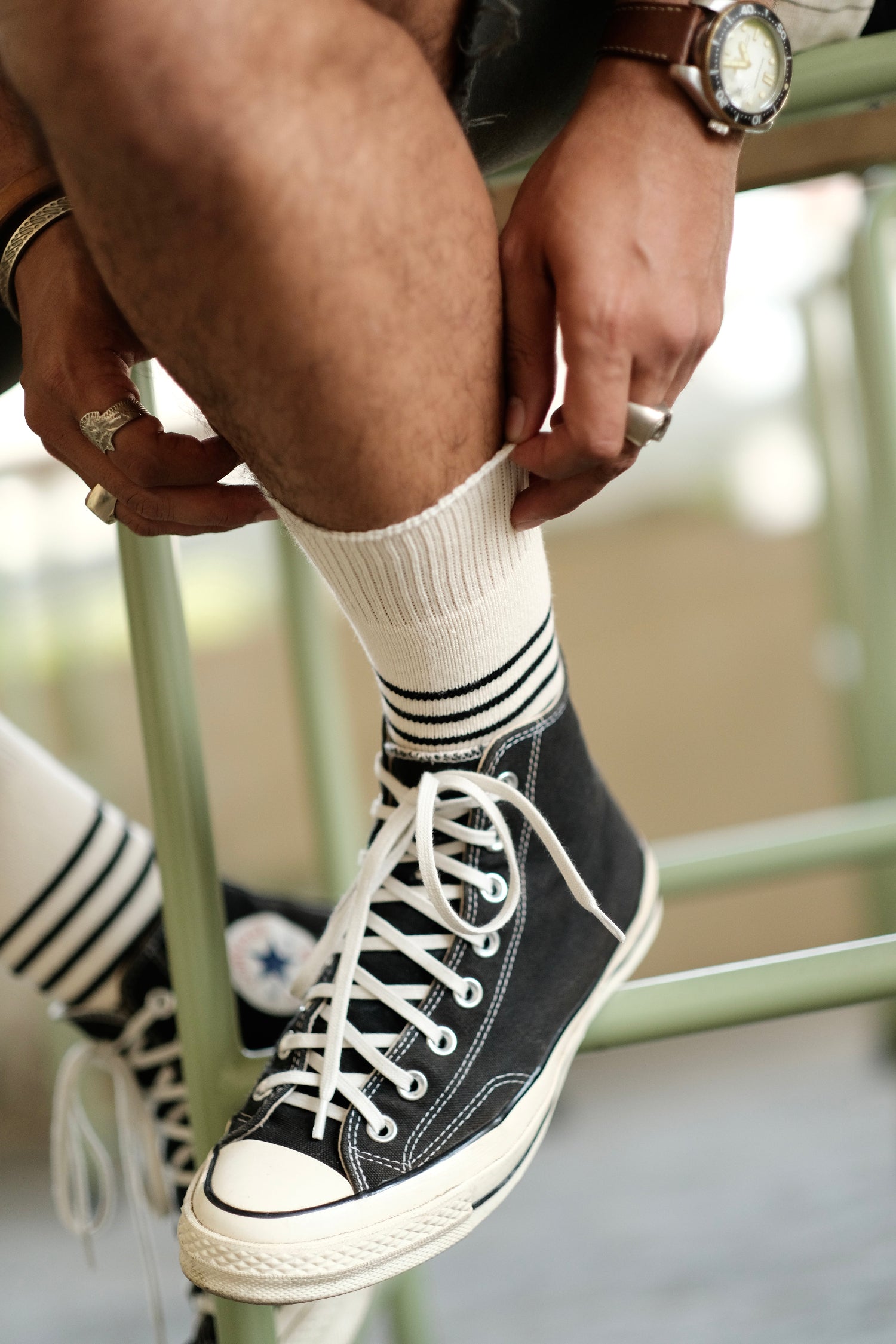 thin-stripe-socks-converse-comfysocks