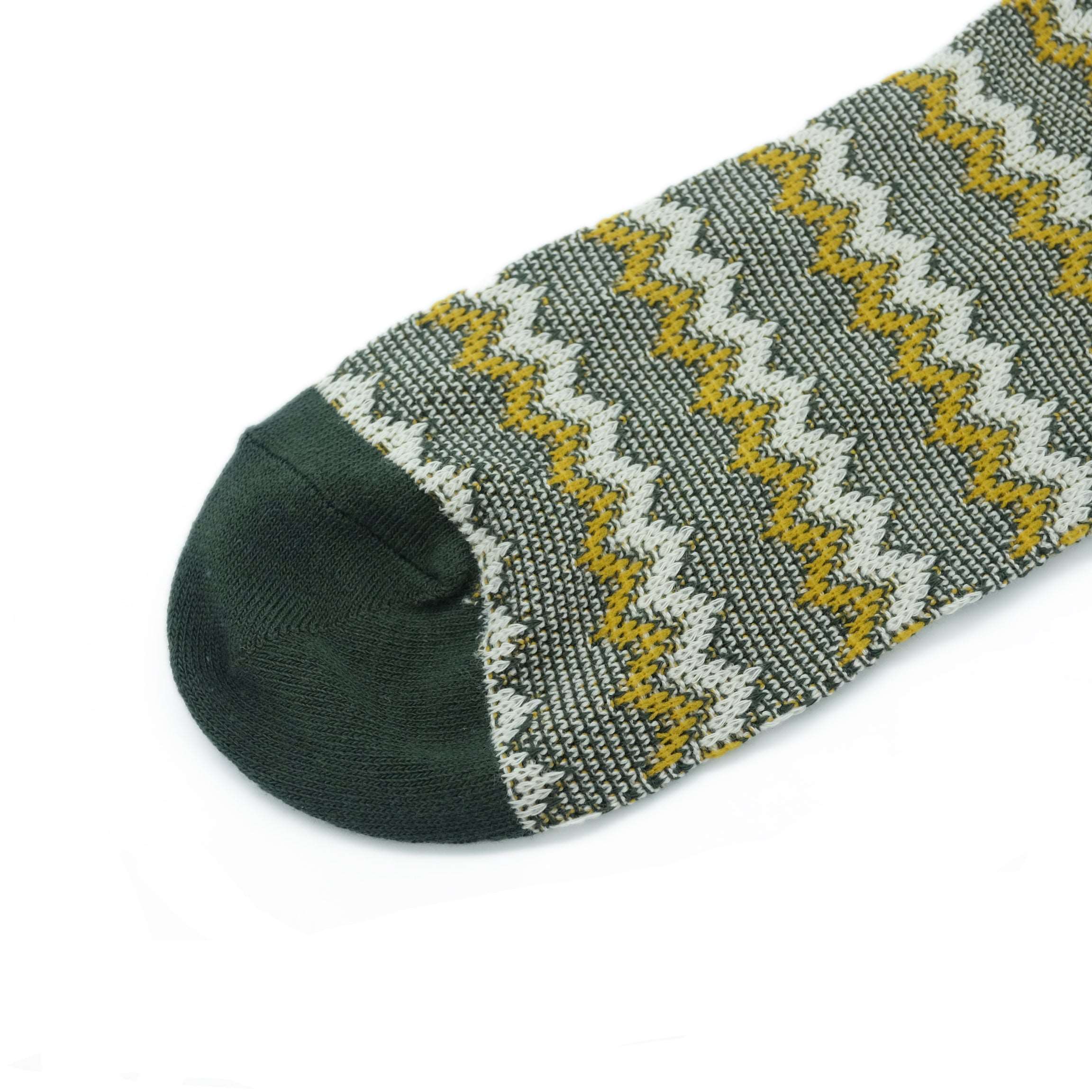 Wave Low Ankle Socks - Green