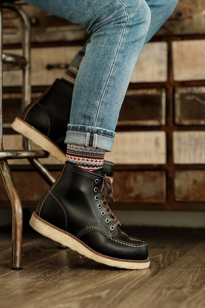 black redwings with yuki tribal sock