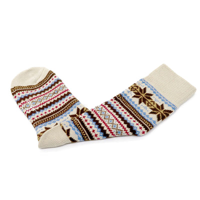 yuki tribal snowflake sock Comfysocks